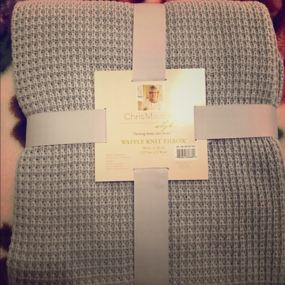 ChrisMadden Style Knit Throw